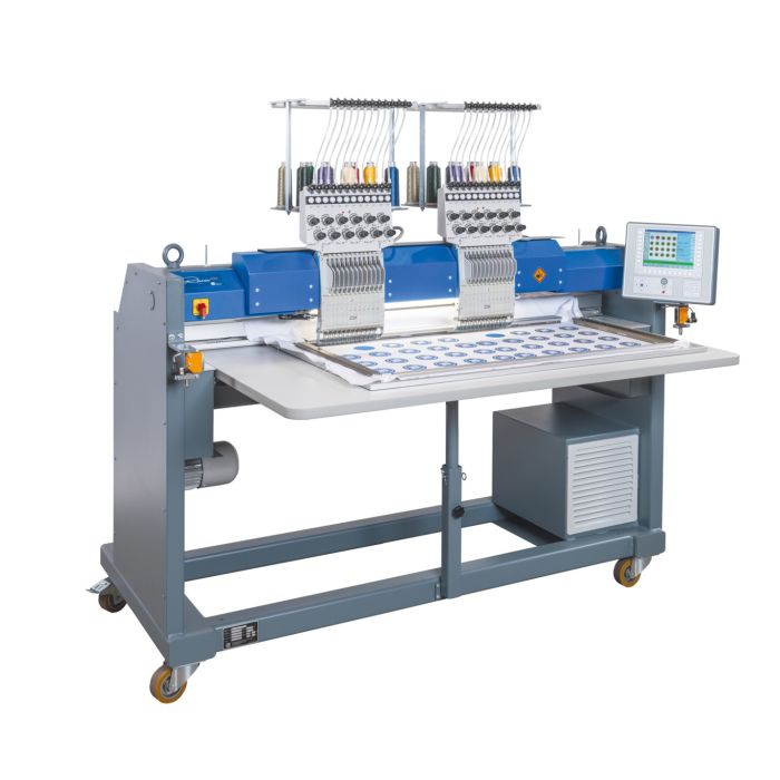 ZSK Racer 2W twin head industrial embroidery machine