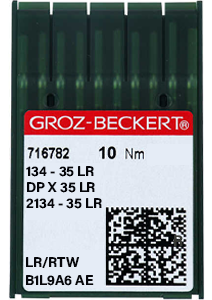 Groz Beckert 134-35 LR Size 90 Pack of 10 Needles