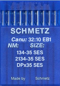 Schmetz 134-35 SES Size 75 Pack of 10 Needles