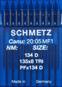 Schmetz 134 D Size 80 Pack of 10 Needles