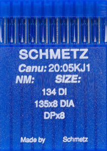 Schmetz 134 DI Size 90 Pack of 10 Needles