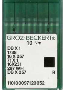 Groz Beckert 16x231 R Size 90 Pack of 10 Needles