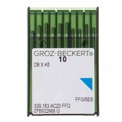 Groz Beckert DB X K5 FFG/SES Size 70 Pack of 10