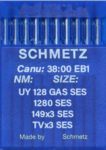 Schmetz UY128GAS SES Size 60 Pack of 10 Needles