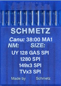 Schmetz UY128GAS SPI Size 110 Pack of 10 Needles