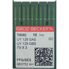 Groz Beckert UY128GAS FFG/SES Size 90 Pack of 10 Needles