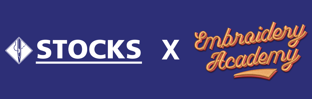 Stocks x Embroidery Academy : On-site Training Day