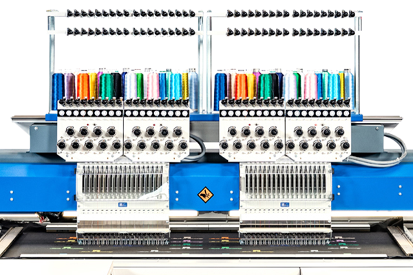 ZSK Racer 02-18 D multi-head automotive industrial embroidery machine