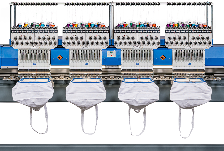ZSK Racer II-W/L multi-head wide-area embroidery machine