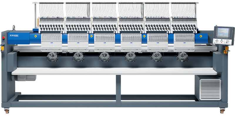 ZSK Racer II-S multi-head industrial embroidery machine