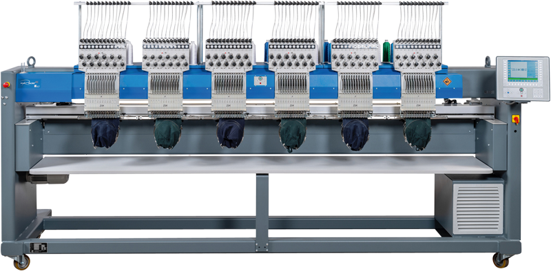 ZSK Racer SF multi-head industrial embroidery machine