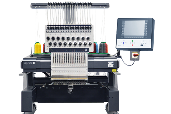 ZSK Sprint 8 single-head industrial embroidery machine