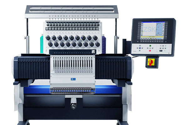 ZSK Sprint 9 single-head industrial embroidery machine