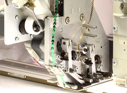 ZSK sequin device attachment for industrial embroidery machines