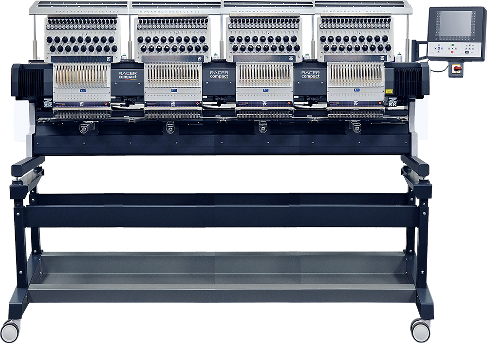ZSK Racer II multi head embroidery machine